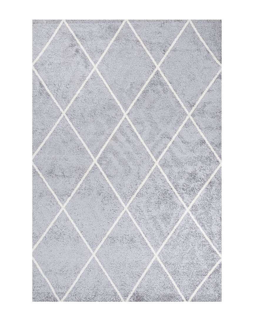 Shop Jonathan Y Supersoft Cole Contemporary Rug In Gray