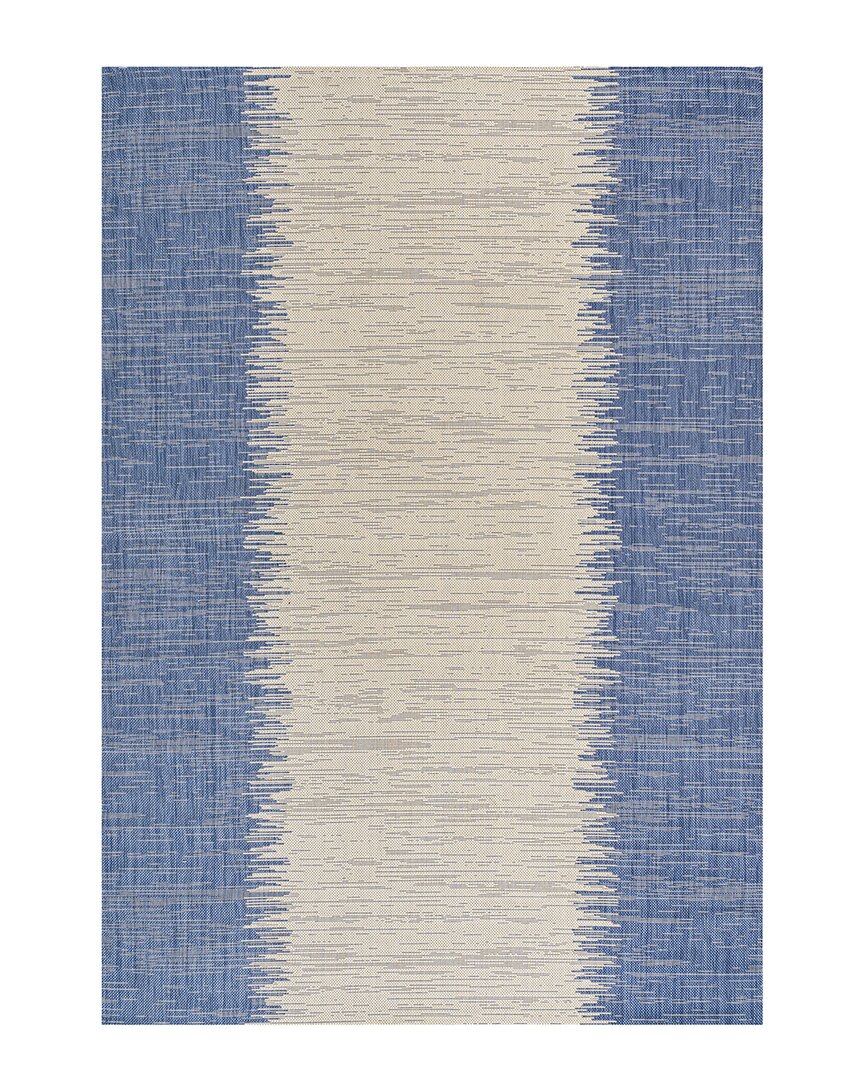 Shop Jonathan Y Santa Monica Tavira Indoor/outdoor Rug In Blue