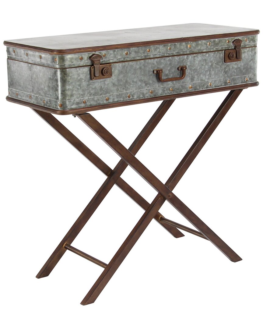 Peyton Lane Accent Table In Gray