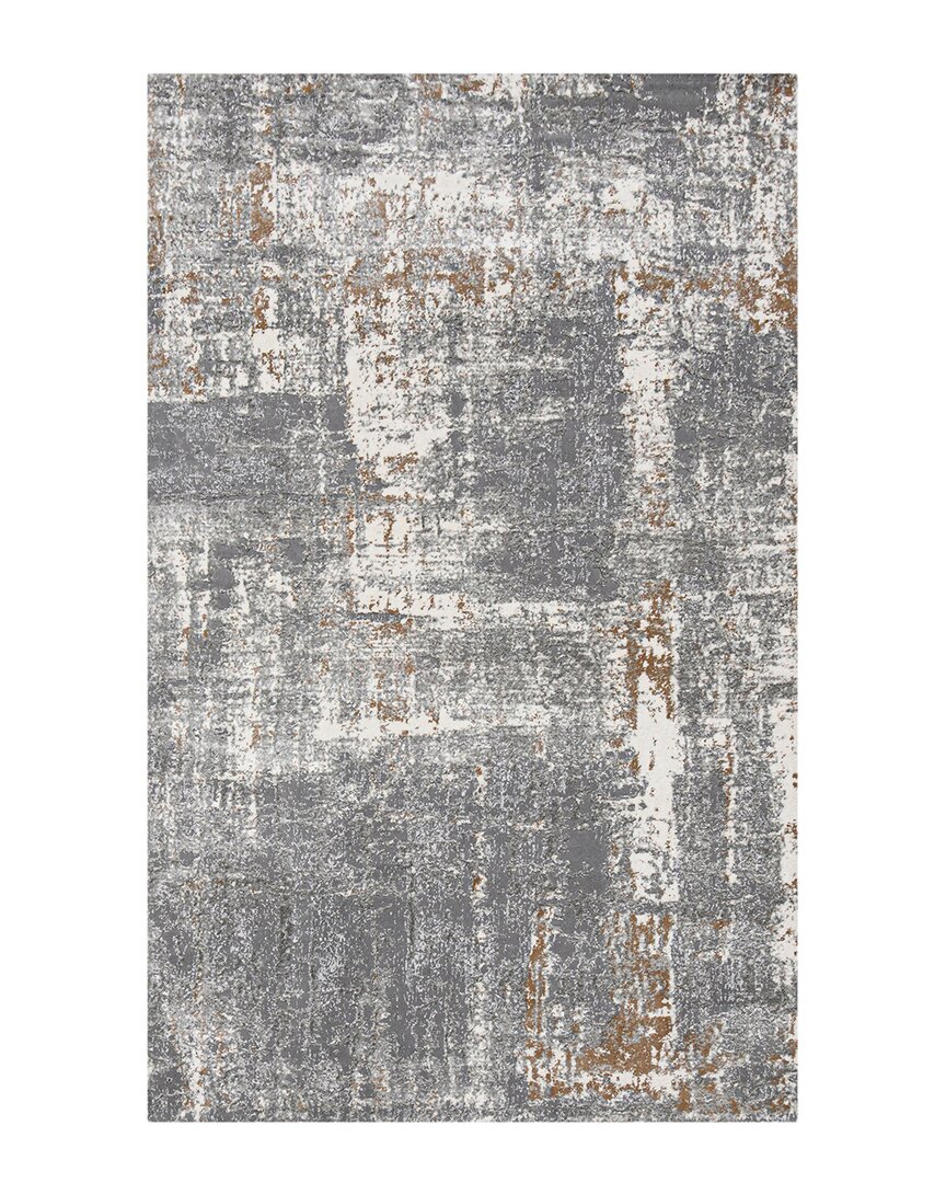 Ar Rugs Silvejo Beatrice Contemporary Rug In Gray