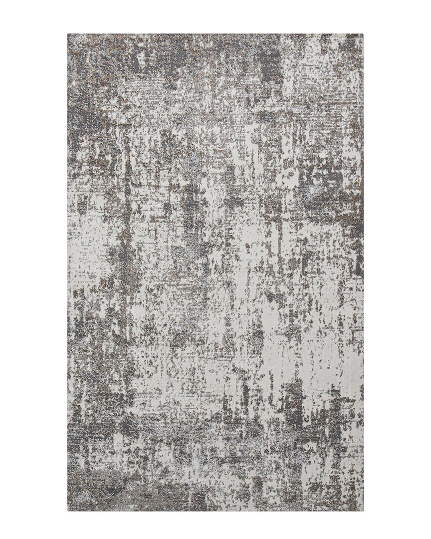 Shop Ar Rugs Silvejo Cherene Contemporary Rug In Ivory