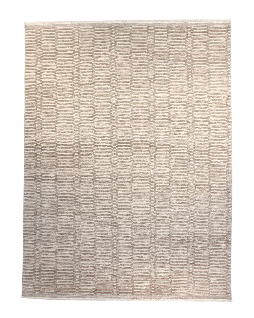 F.j. Kashanian Fj Kashanian Soho Wool Rug In Ivory