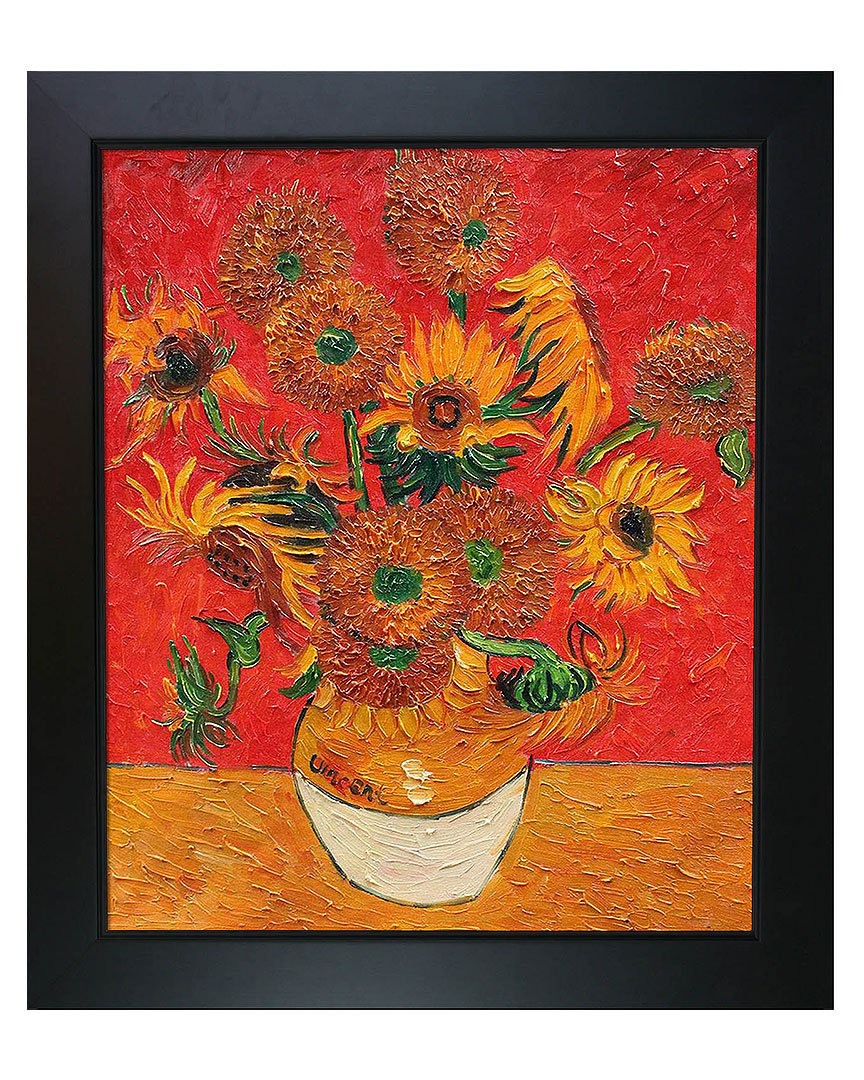 Museum Masters Sunflowers (artist Interpretation) By Vincent Van Gogh
