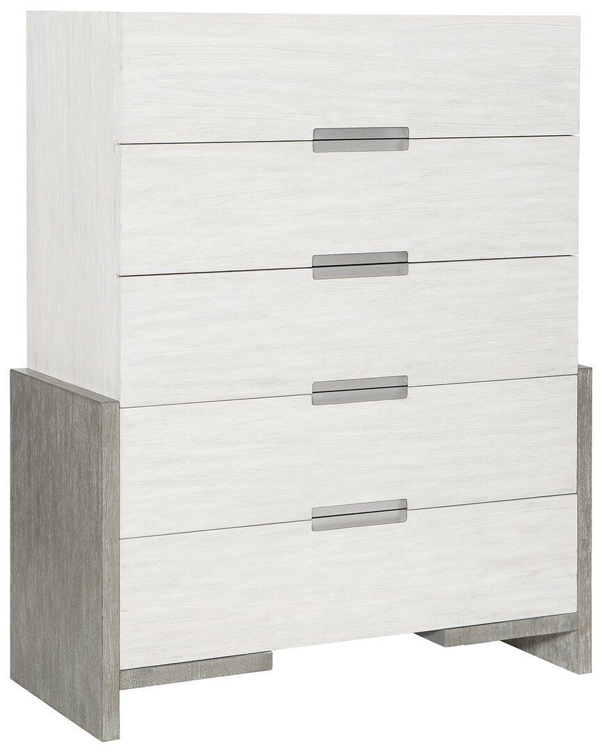 Bernhardt Foundations Tall Drawer Chest In White