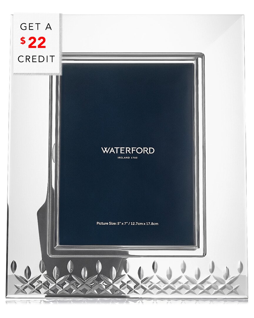 Waterford Lismore Essence 5x7 Picture Frame With $22 Credit