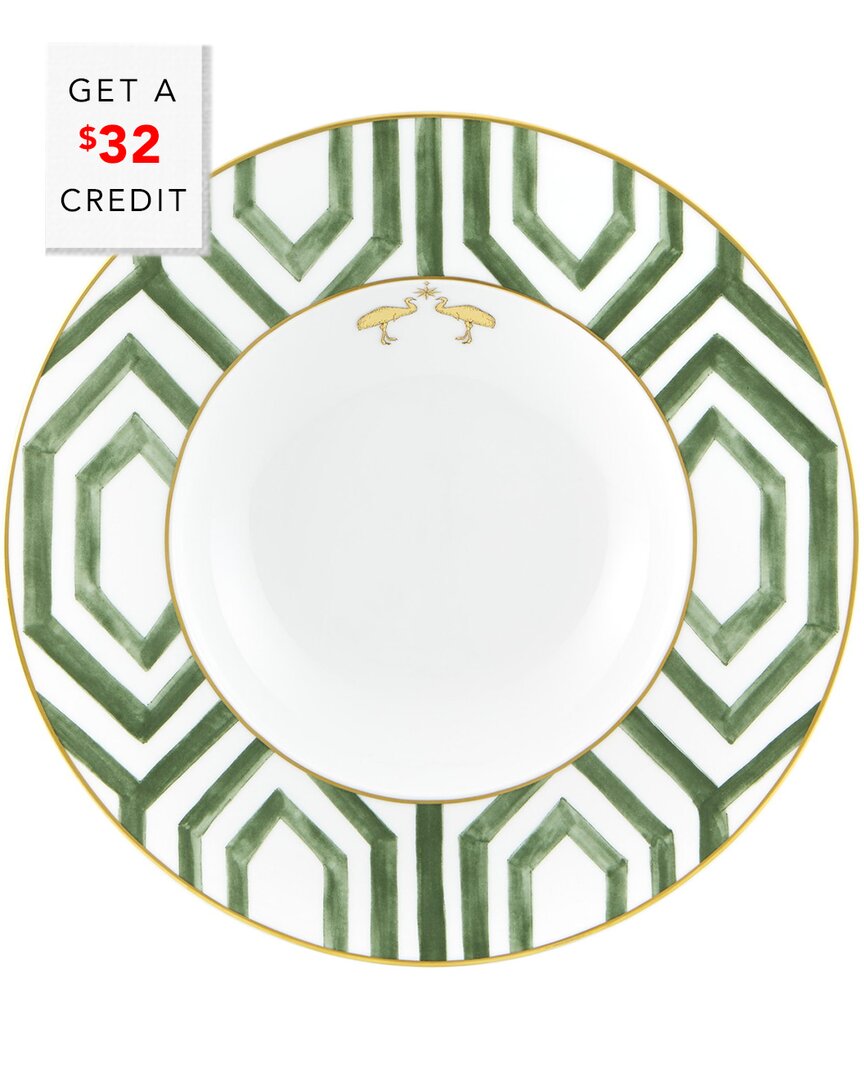 Vista Alegre Amazonia Pasta Plates (set Of 4) With $32 Credit In Multi
