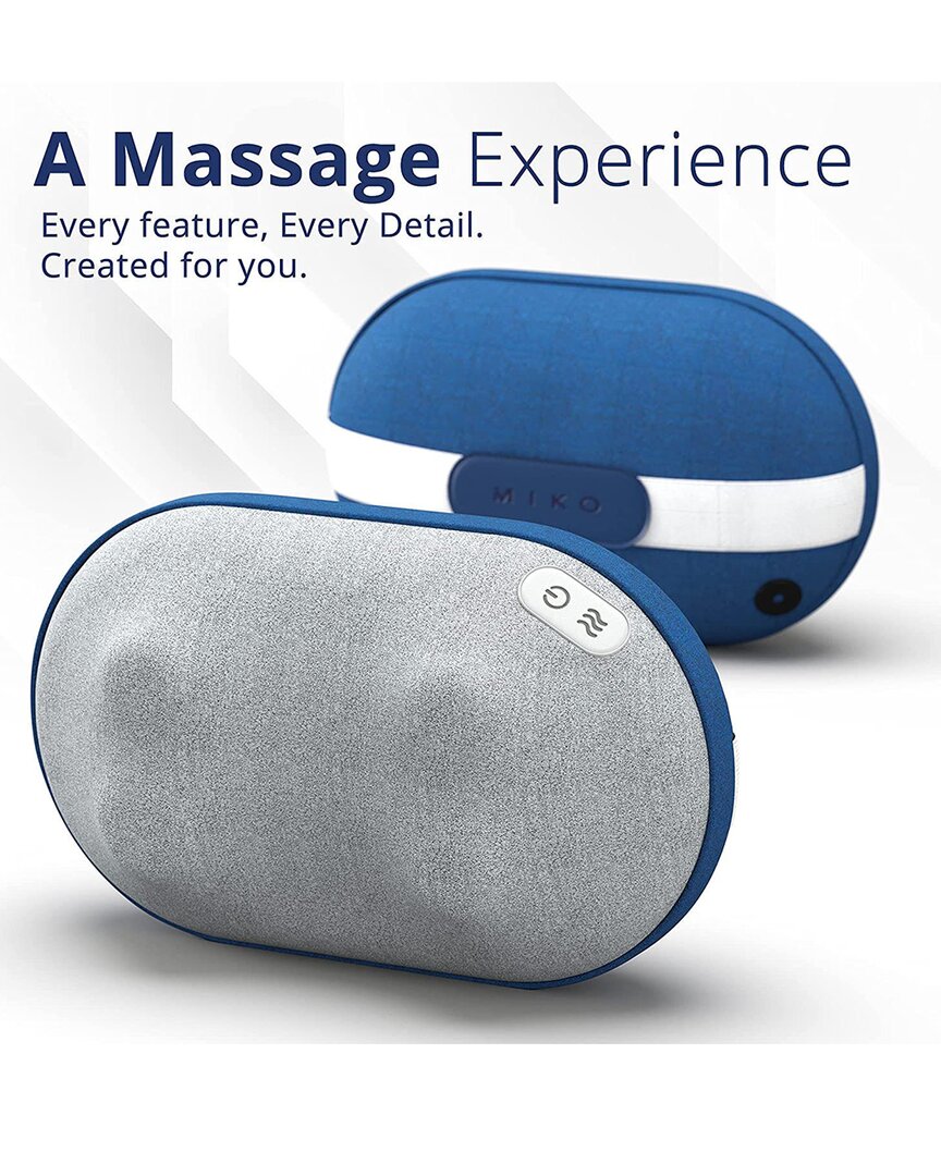 Miko Kumo Mini Wireless Massage Pillow In Grey