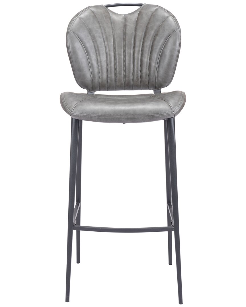 Zuo Modern Terrence Bar Chair In Brown
