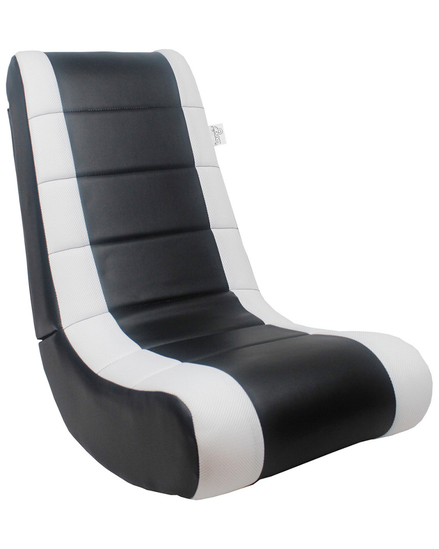 Loungie Rockme Video Gaming Rocker Chair In White