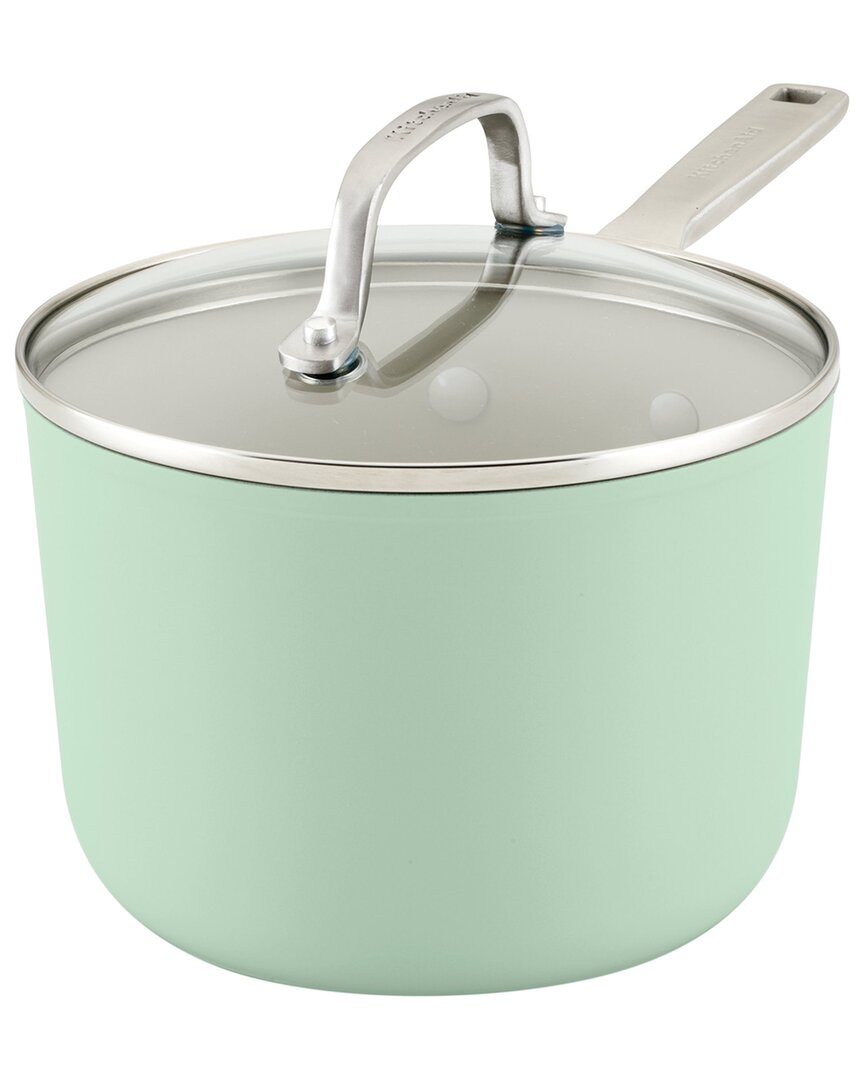 KITCHENAID KITCHENAID HARD ANODIZED CERAMIC NONSTICK COOKWARE SAUCE PAN WITH LID 