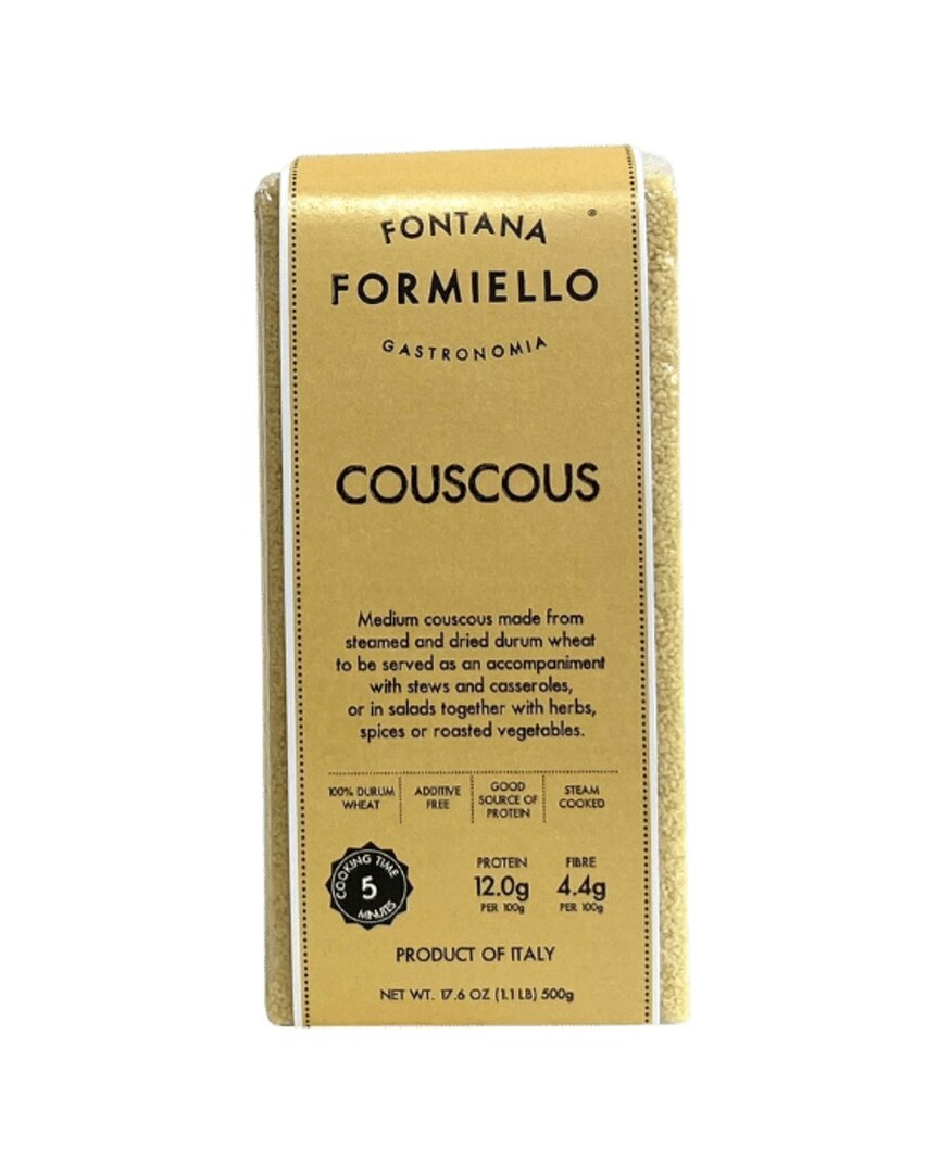Fontana Formiello Medium Couscous Pack Of 6 In Gold