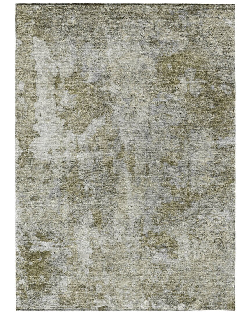 Addison Rugs Chantille Polyester Indoor/outdoor Washable Rug In Beige