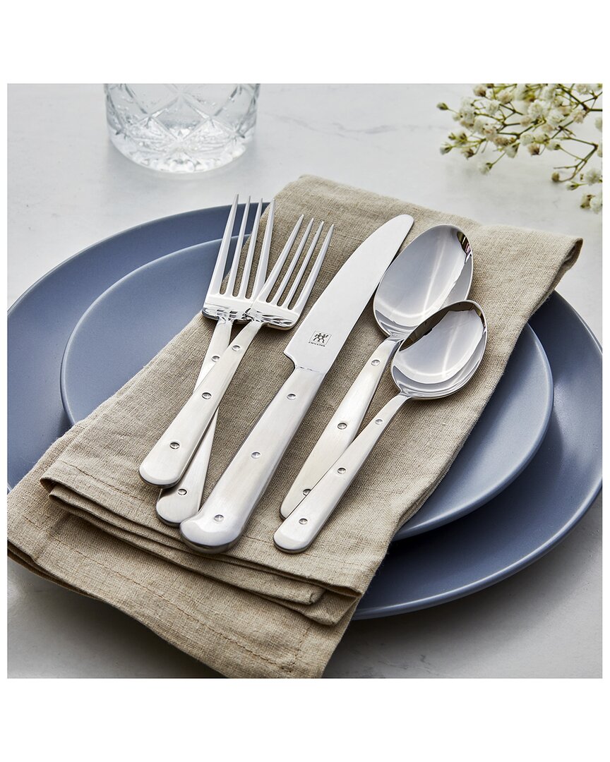 ZWILLING J.A. HENCKELS ZWILLING J.A. HENCKELS PORTERHOUSE 45PC 18/10 STAINLESS STEEL FLATWARE SET 