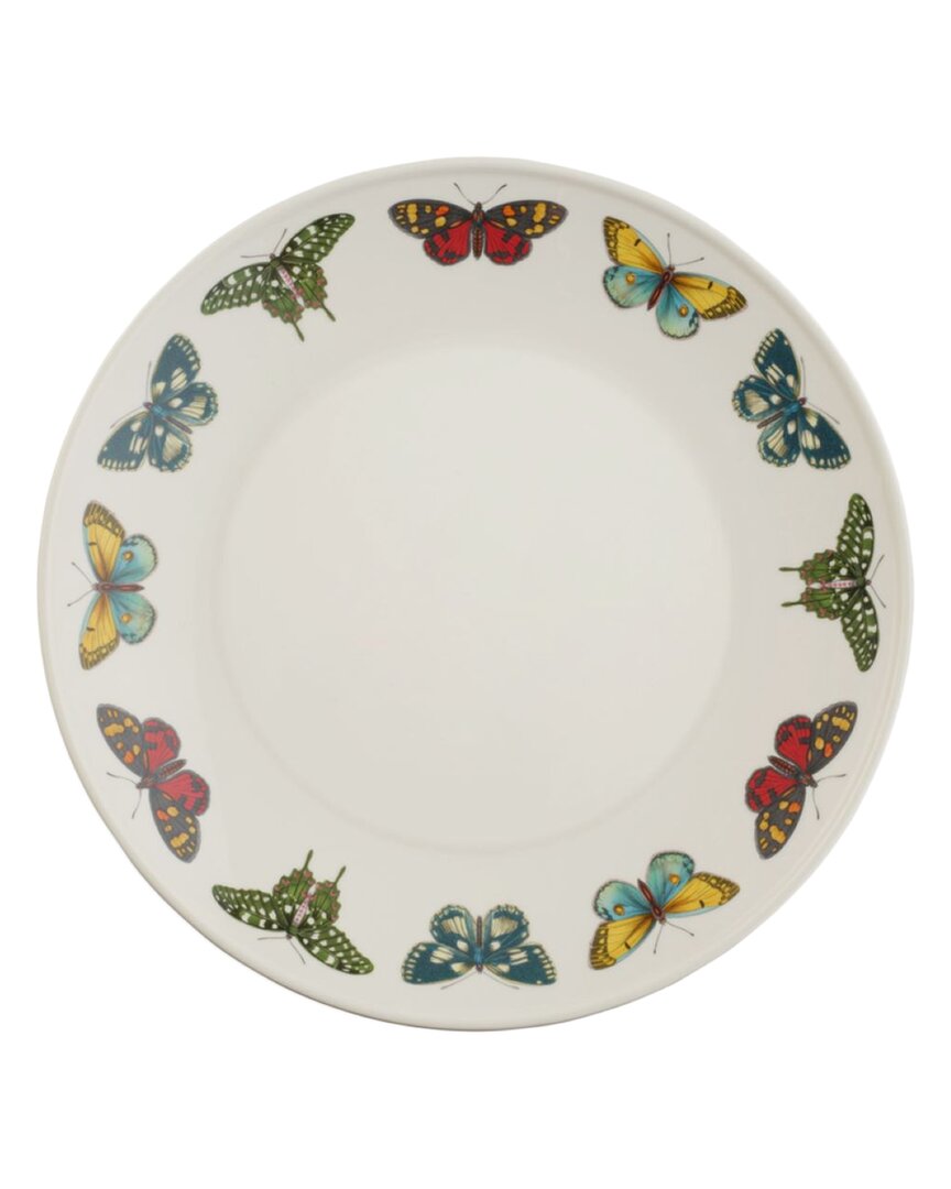 Portmeirion Botanic Garden Harmony Coupe Charger Plate In White