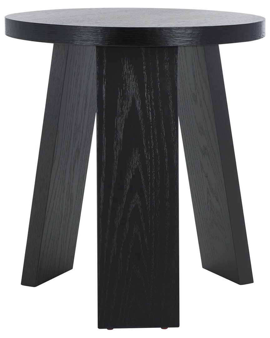 Safavieh Couture Julianna Wood Accent Table In Black