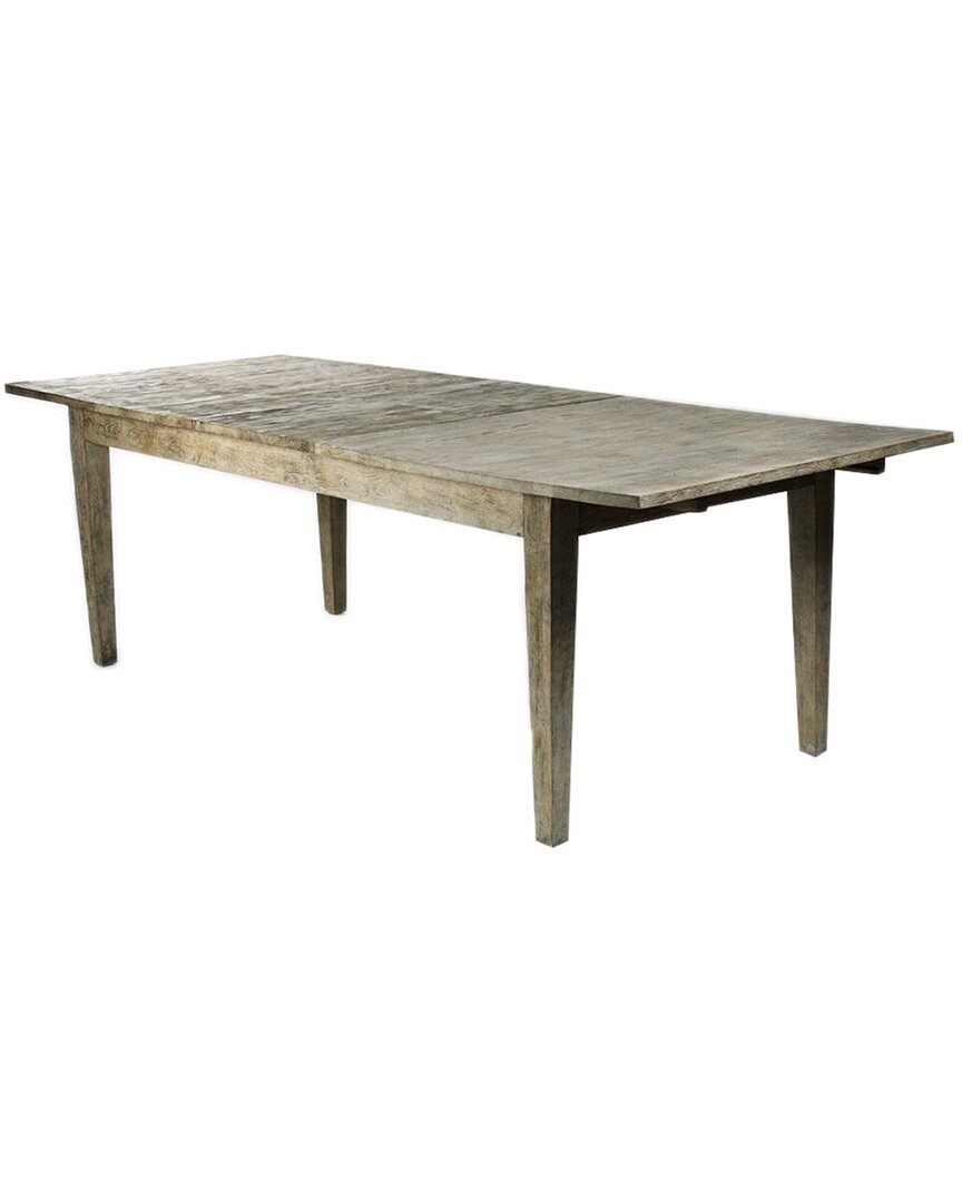 Zentique Extendable Dining Table In Gray