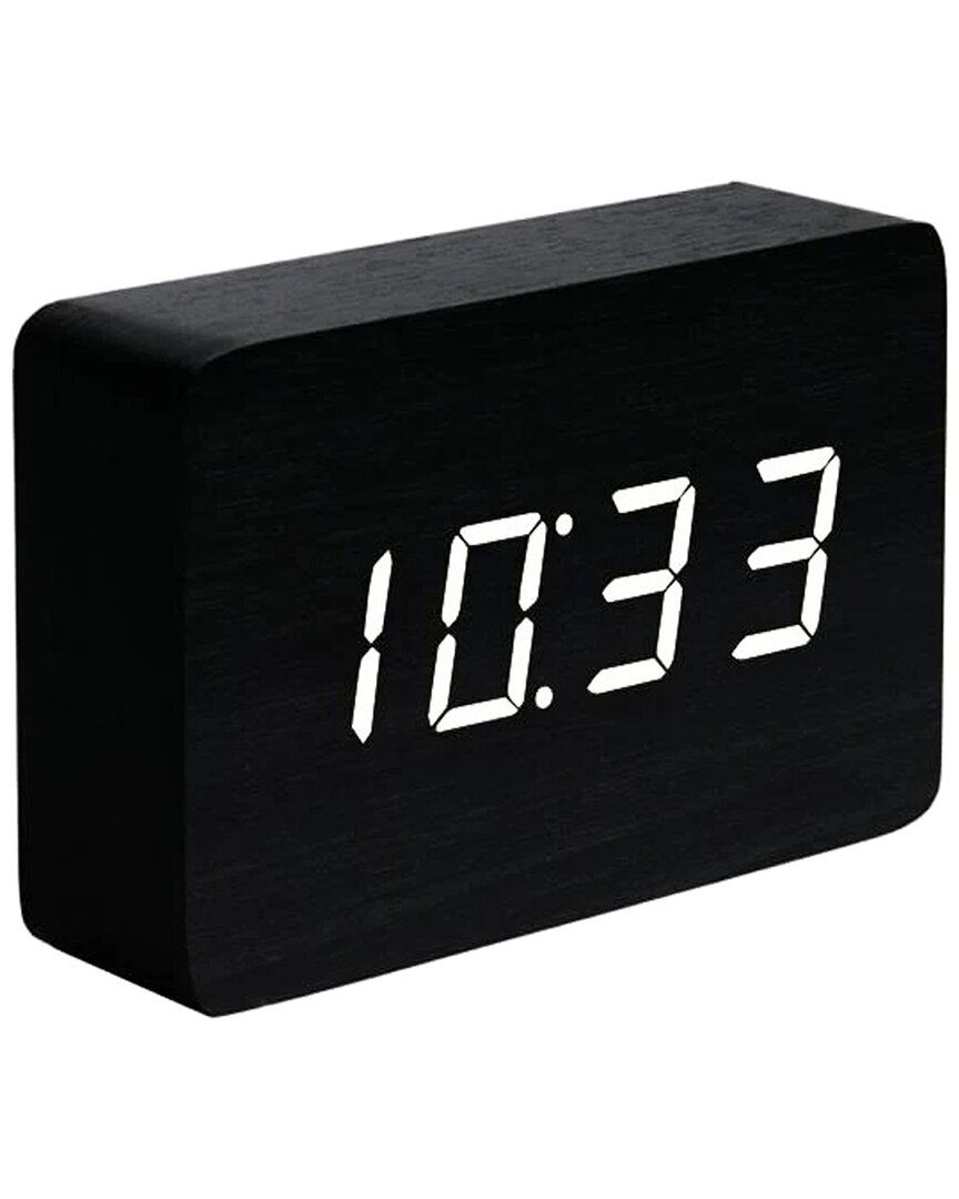 Uber Appliance Kutia Brick Click Clock In Black