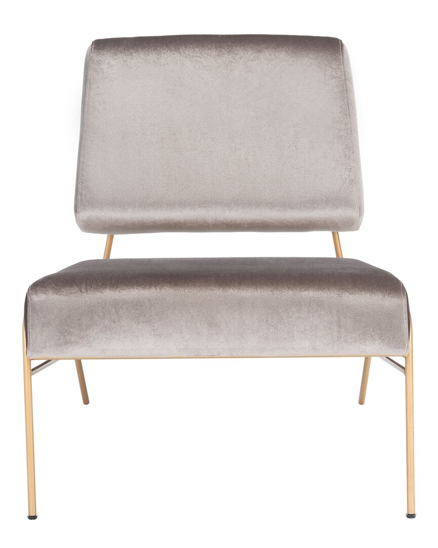 SAFAVIEH SAFAVIEH ROMILLY VELVET ACCENT CHAIR