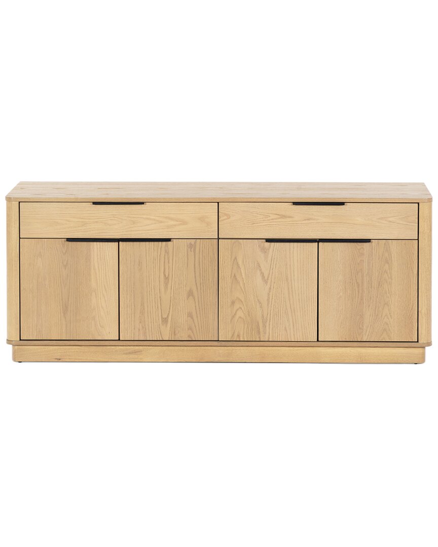 Safavieh Couture Gabrietta 2 Drawer Wood Tv Stand In Brown