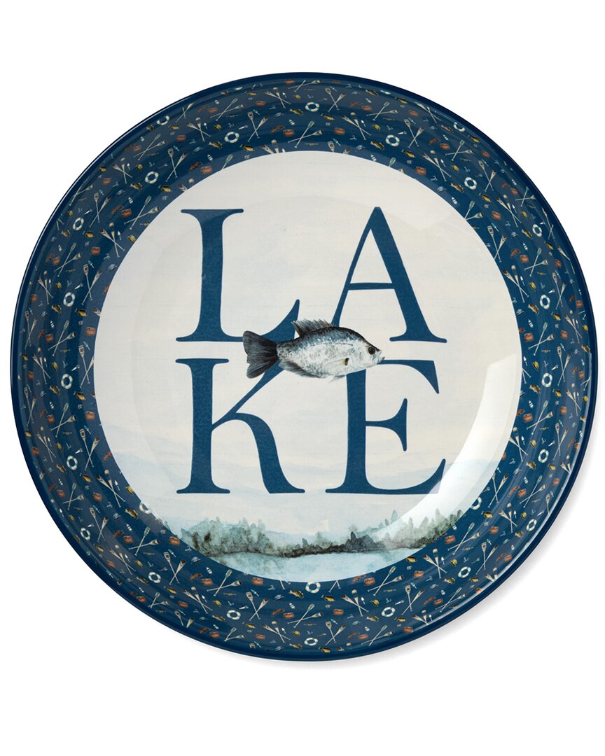 Certified International Wake At The Lake Serving Bowl