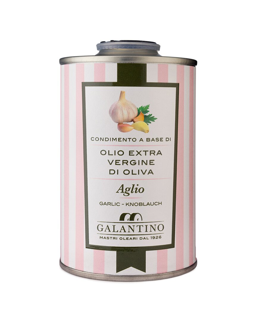 Frantoio Galantino Set Of 3 Garlic Extra Virgin Olive Oil Tins