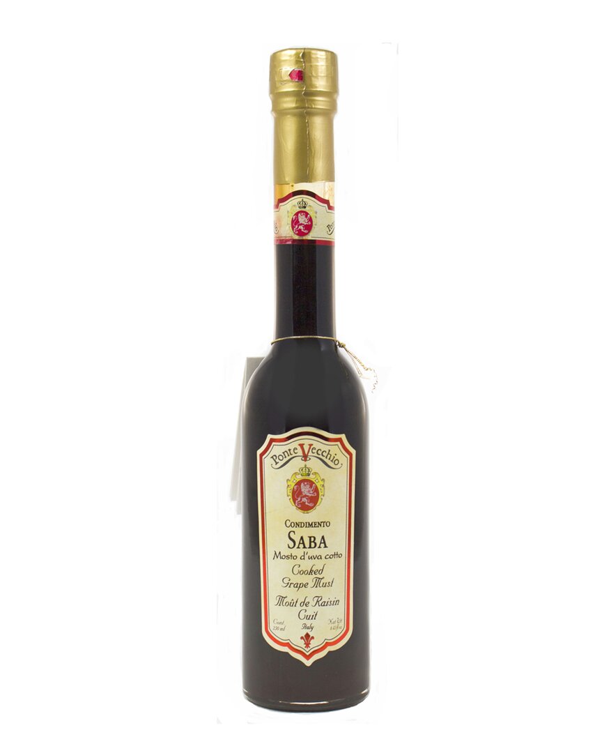 Ponte Vecchio Set Of 3 Saba Balsamic Condiment Bottles