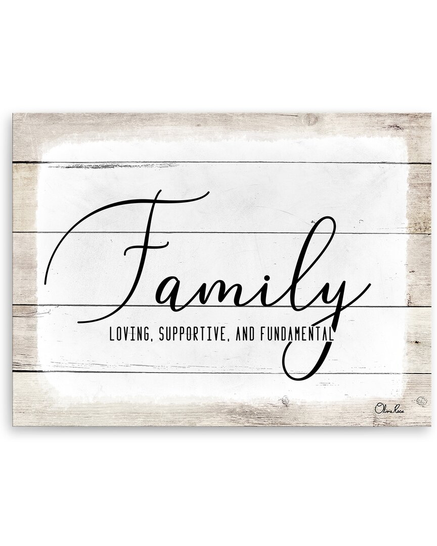 Ready2hangart Family Wrapped Canvas Wall Art By Olivia Rose