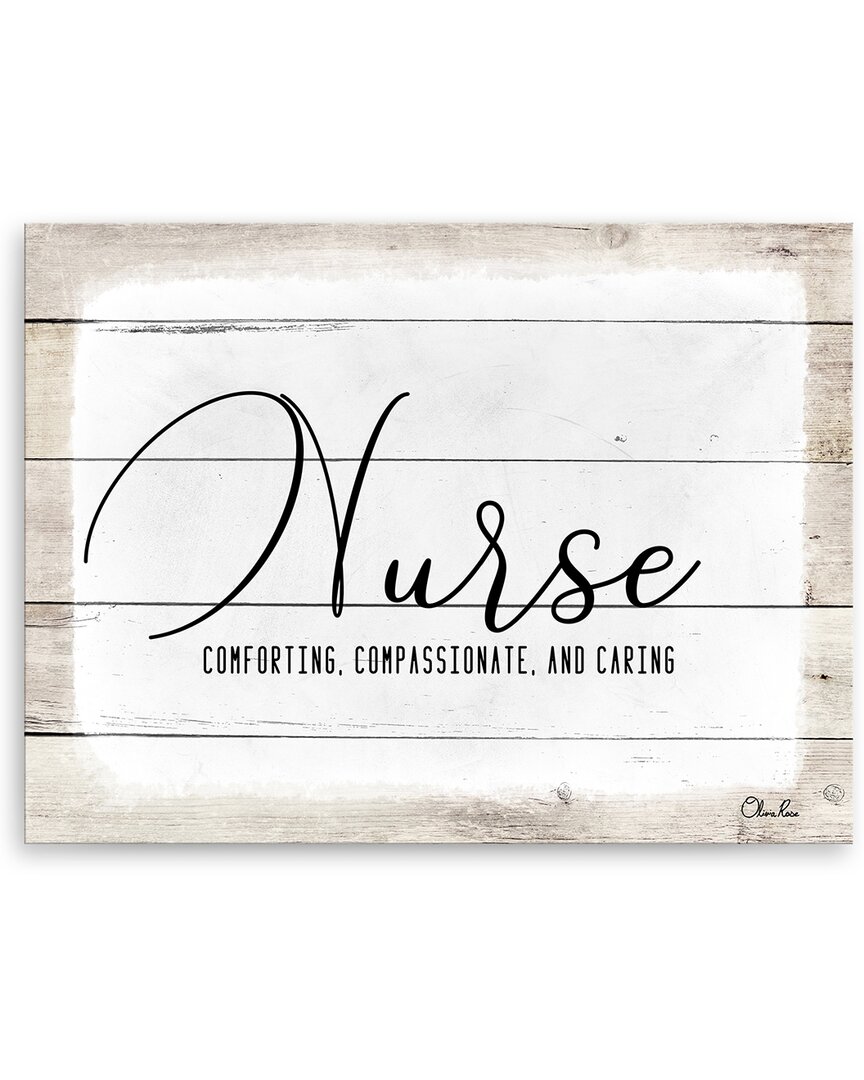 Ready2hangart Nurse Wrapped Canvas Wall Art By Olivia Rose