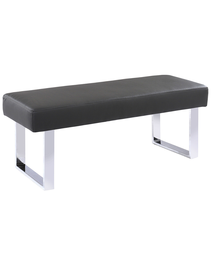Armen Living Amanda Contemporary Dining Bench