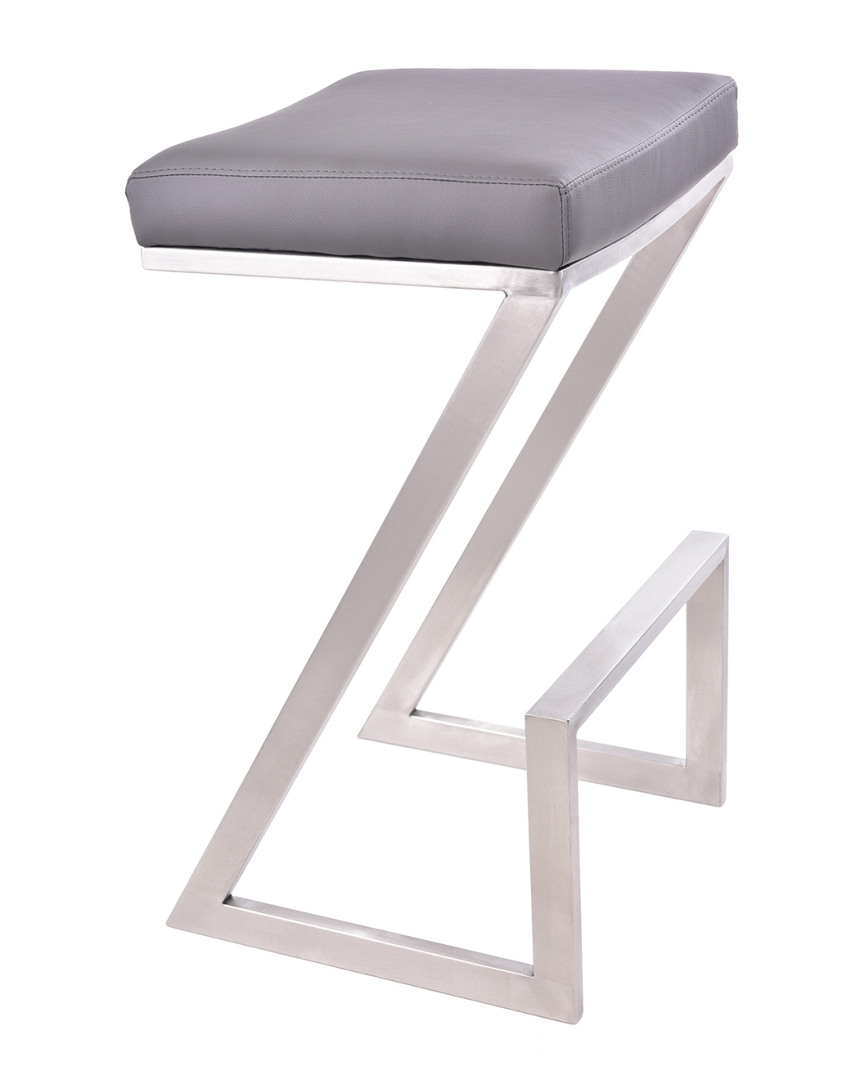 Armen Living Atlantis 26in Counter Height Barstool