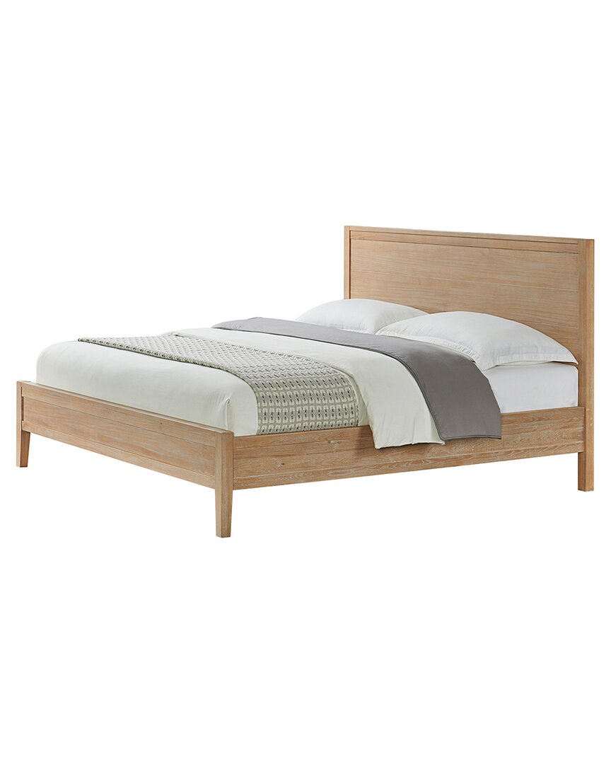 Alaterre Furniture Arden Panel Wood King Bed In Natural