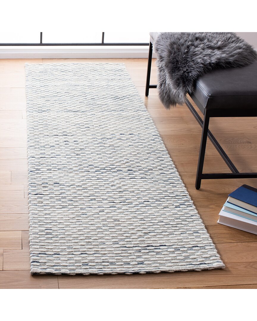 Safavieh Marbella Hand Woven Wool-blend Rug In White
