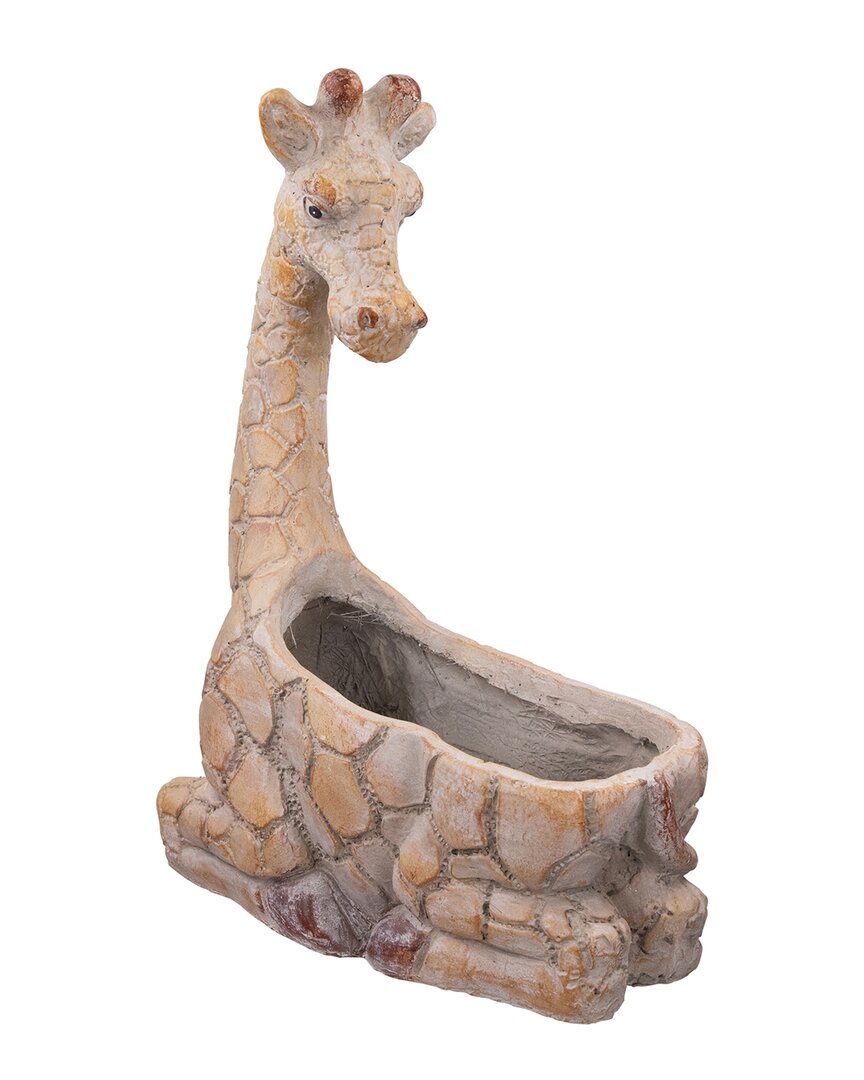 Northlight Giraffe Outdoor Ceramic Garden Planter