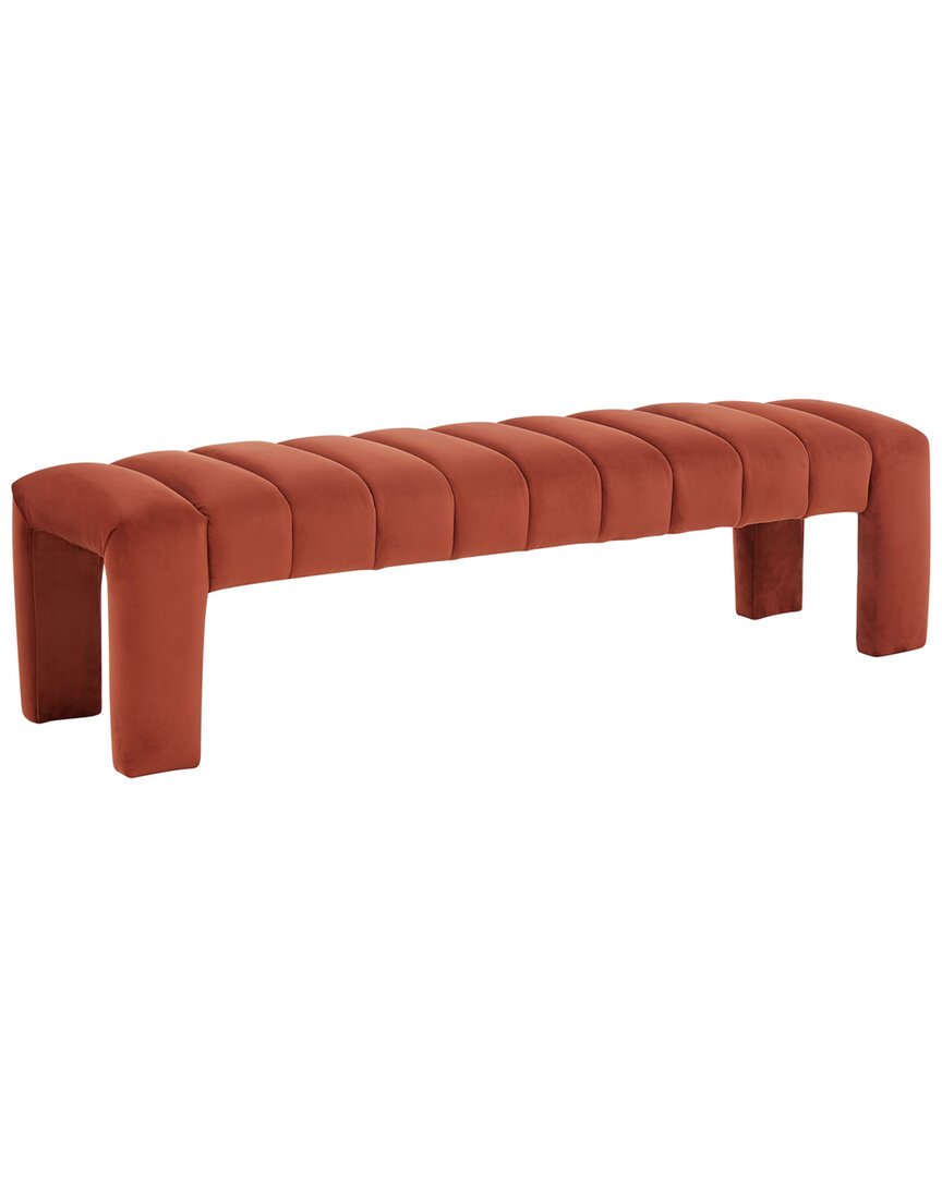 Safavieh Couture Bellissima Channel Tufted Bench