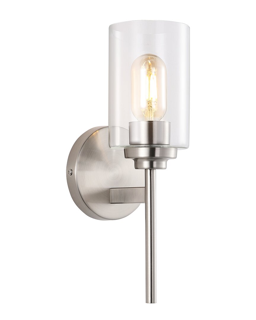 JONATHAN Y JONATHAN Y JUNO 13IN 1-LIGHT CYLINDER LED SCONCE