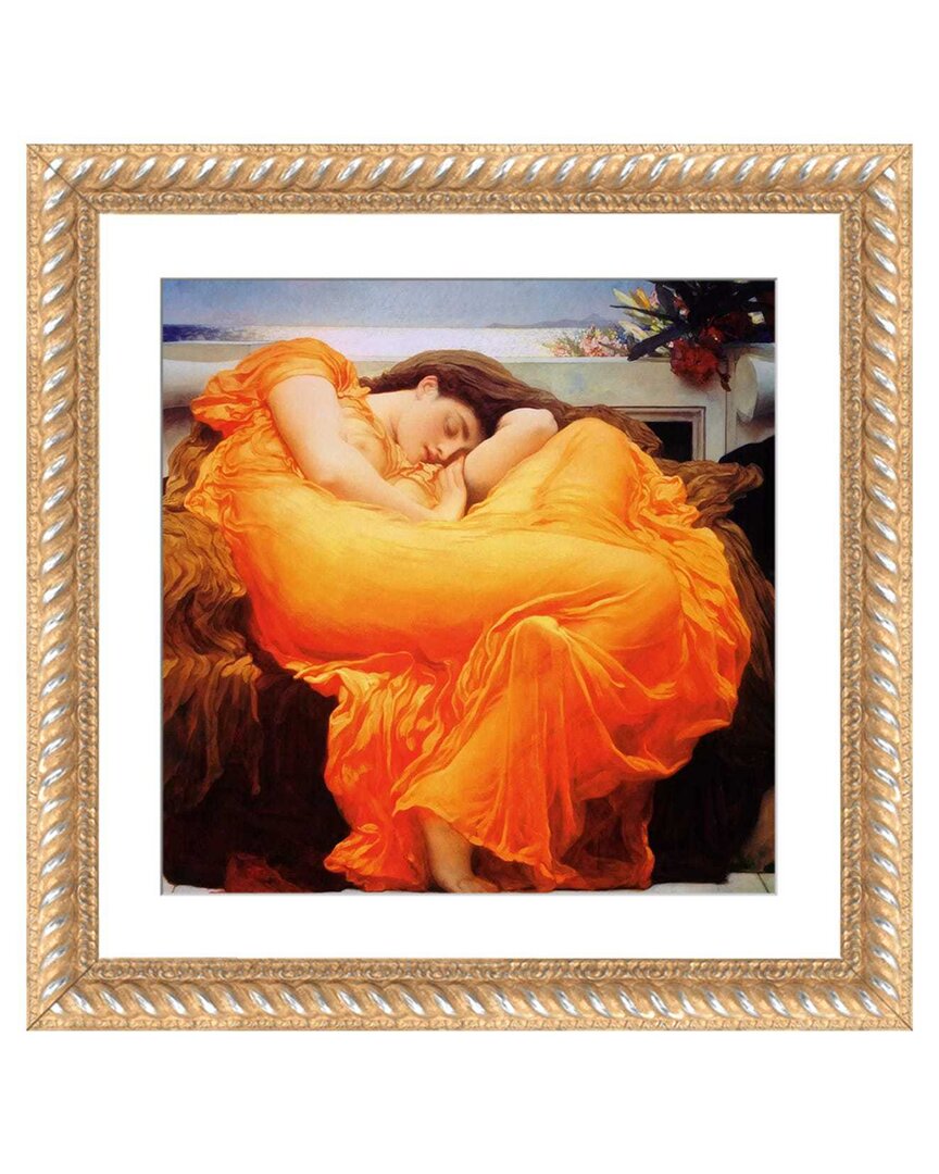 Icanvas Flaming June By Frederic Leighton Wall Art