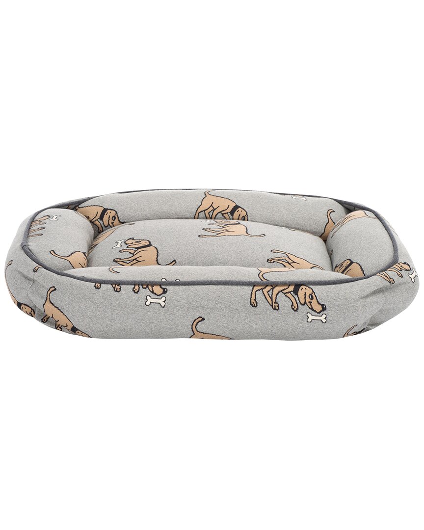 Safavieh Rex Dog Bed In Grey