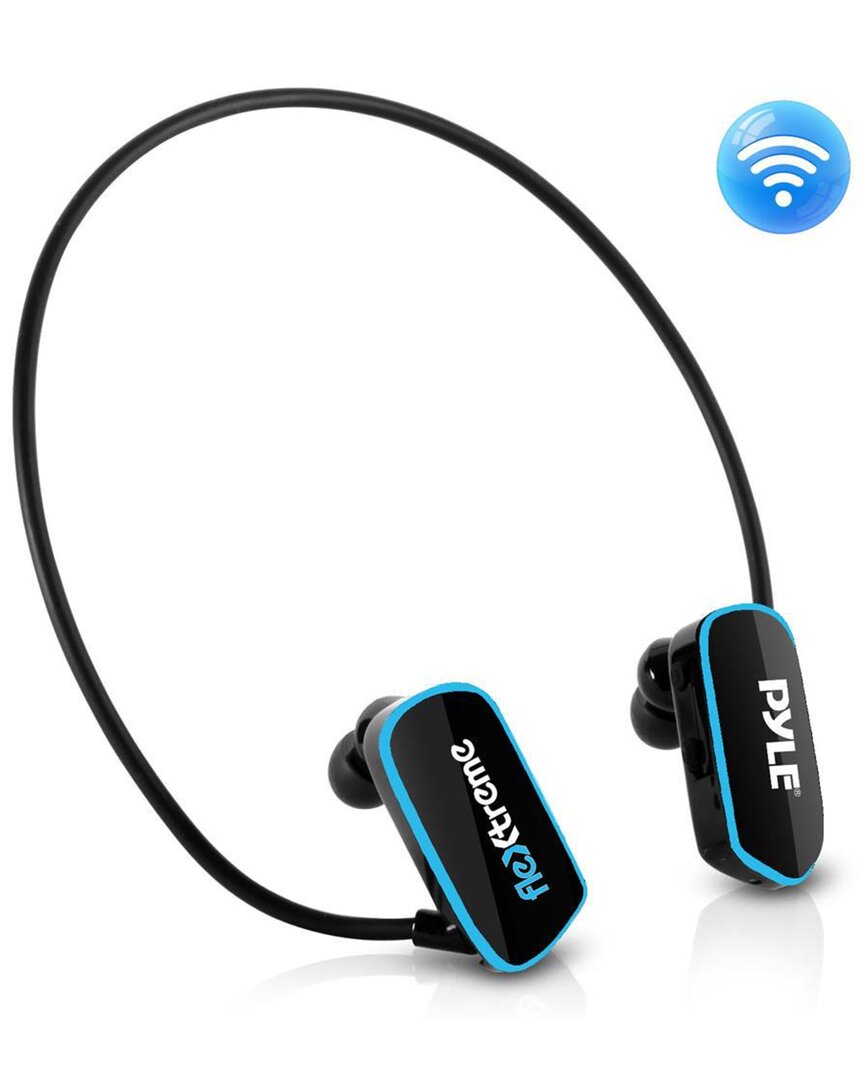 Pyle Flextreme Waterproof Mp3 Player With Headphones In Black