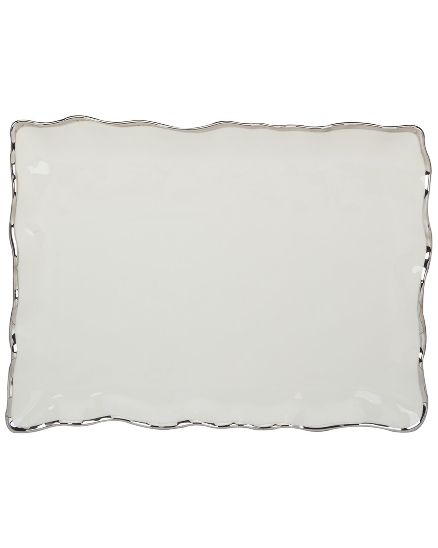 Certified International Regency Rectangular Porcelain Platter
