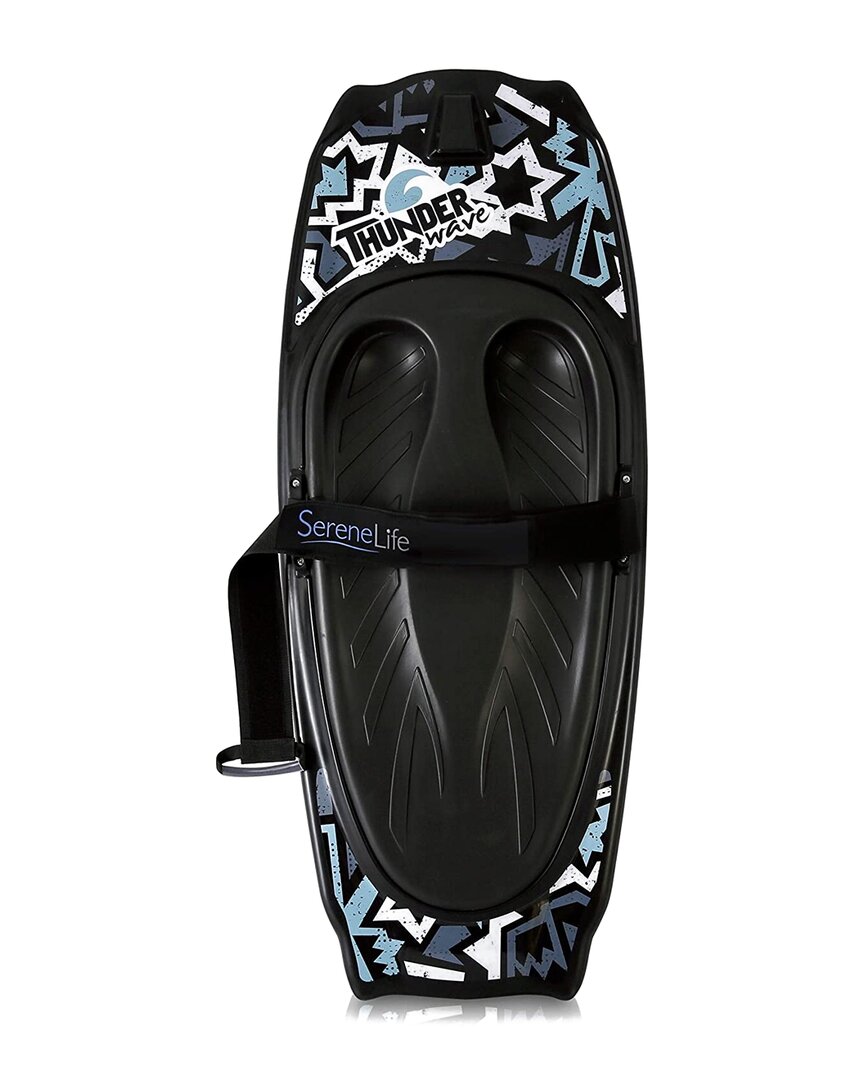 Serenelife Thunder Wave Water Sport Knee Board In Black