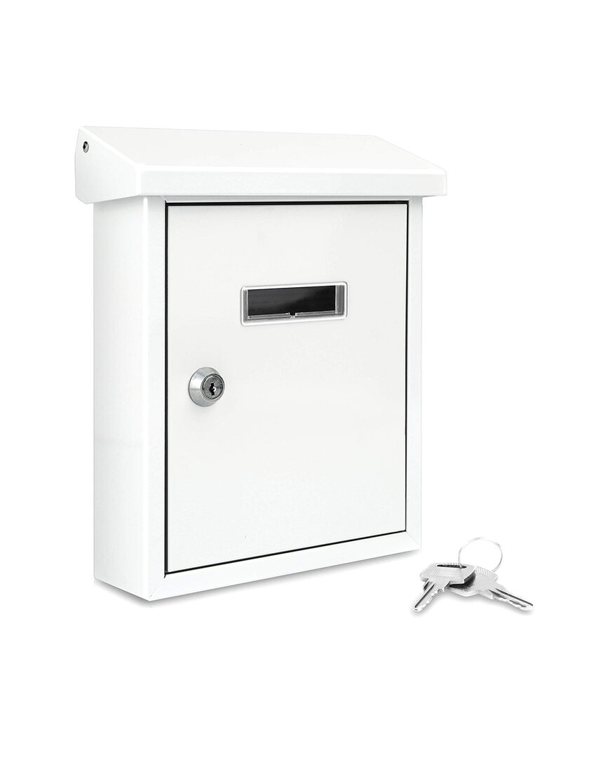 Serenelife Indoor/outdoor Wall Mount Locking Mailbox