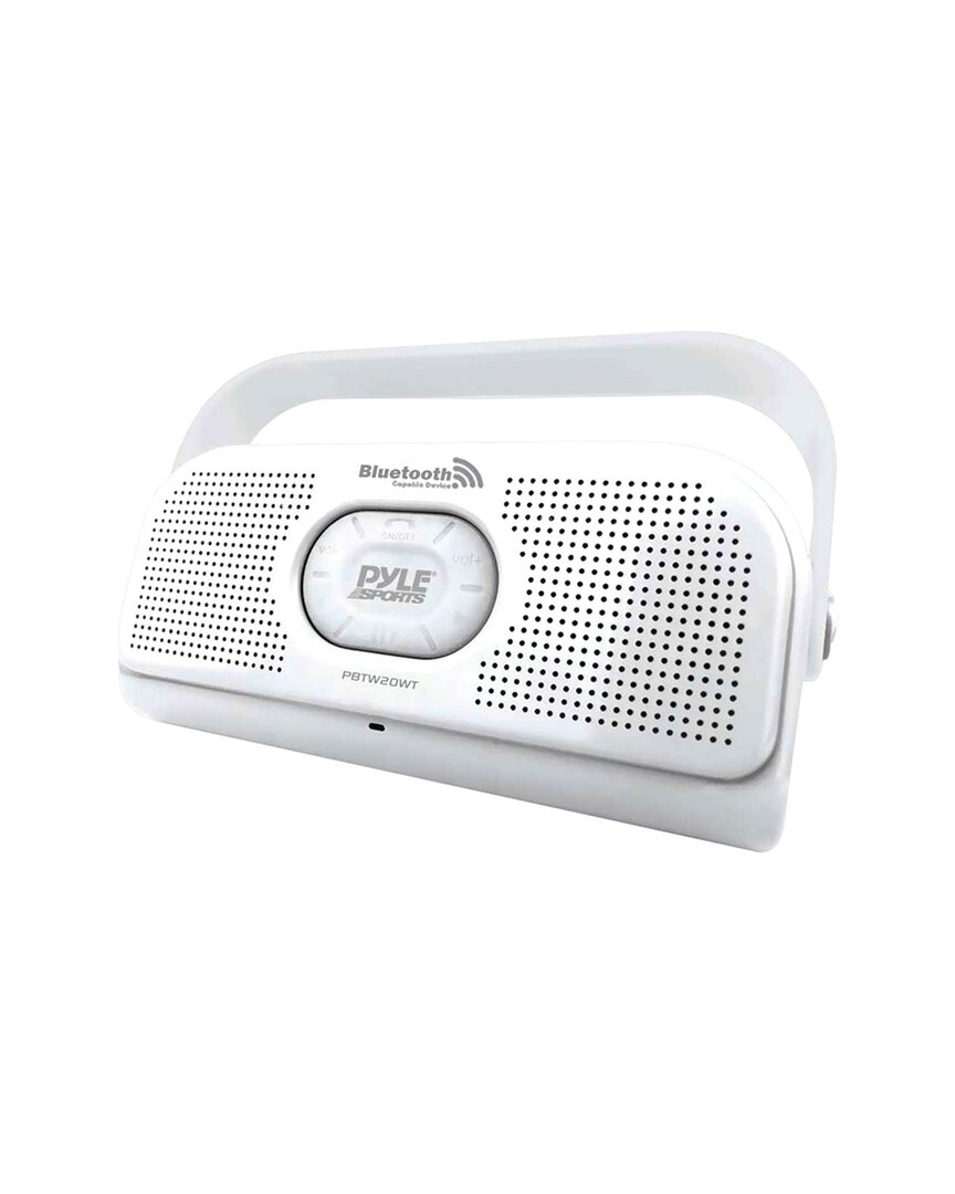 Pyle Waterproof Speaker In White