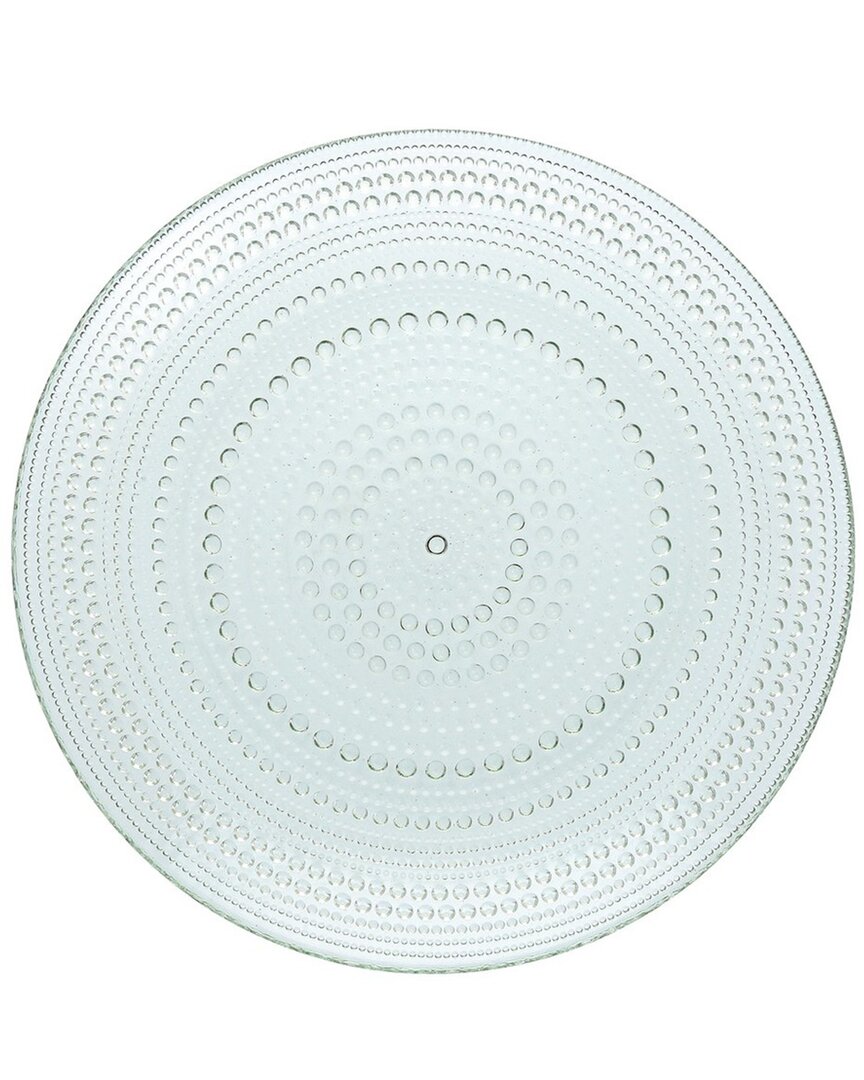 Fortessa Set Of 4 Jupiter Glass Green Salad Plates In Green