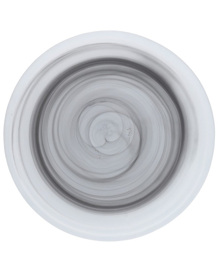 Fortessa La Jolla Grey Salad/dessert Plate, Set Of 4 In Grey