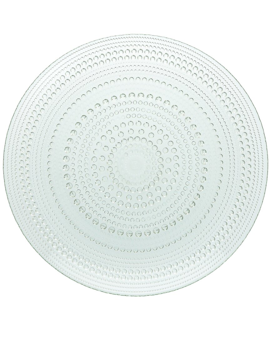 FORTESSA FORTESSA SET OF 4 JUPITER GLASS SAGE CHARGER/PLATTER PLATES