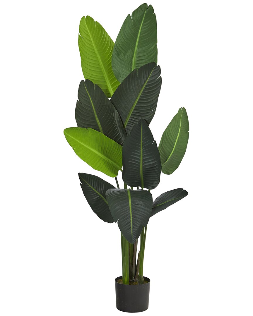 Nearly Natural 58in Travelers Palm Artificial Tree In Green