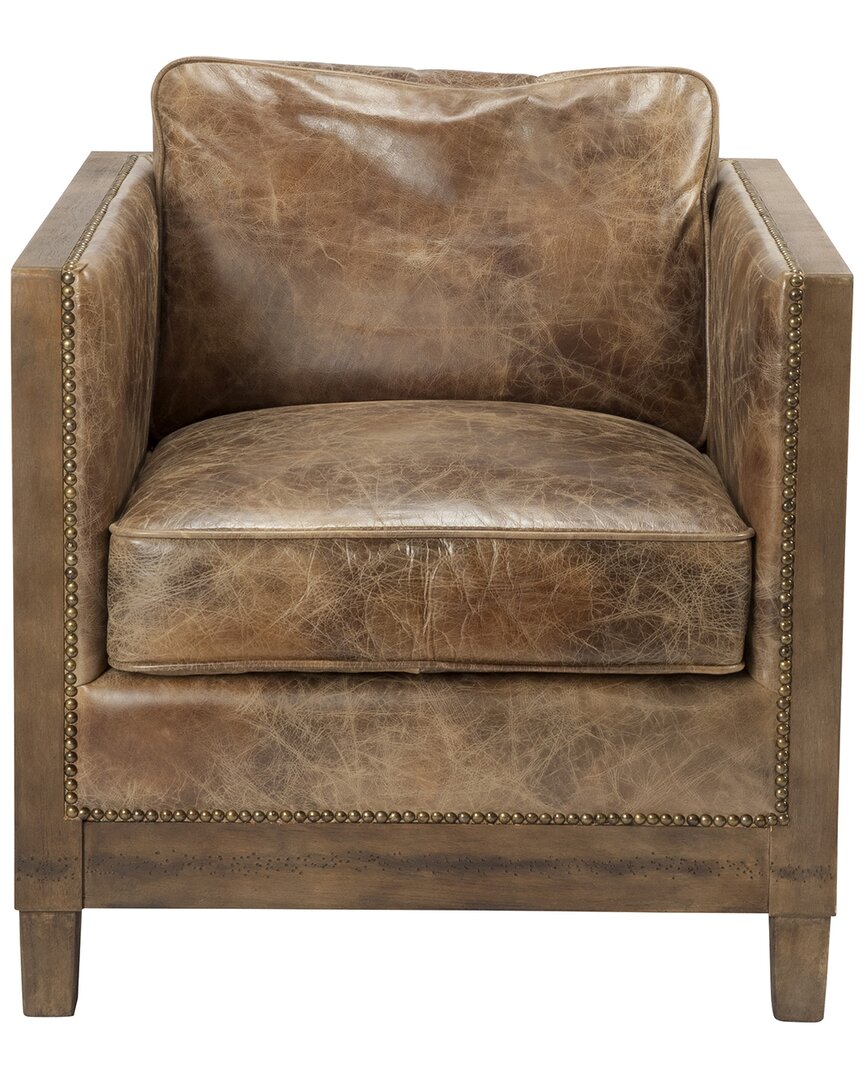 Moe's Home Collection Darlington Club Chair In Brown