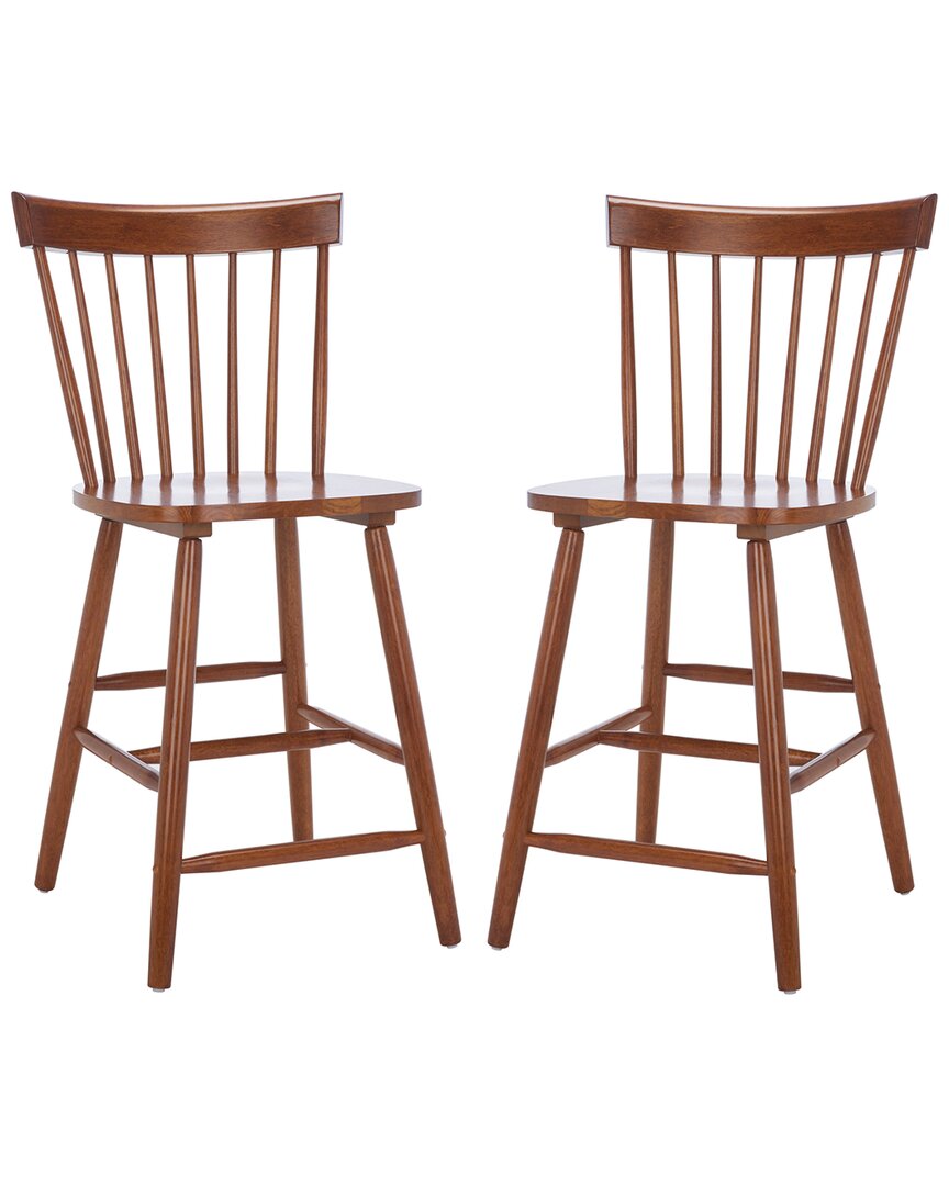 Safavieh Providence Counter Stool In Brown