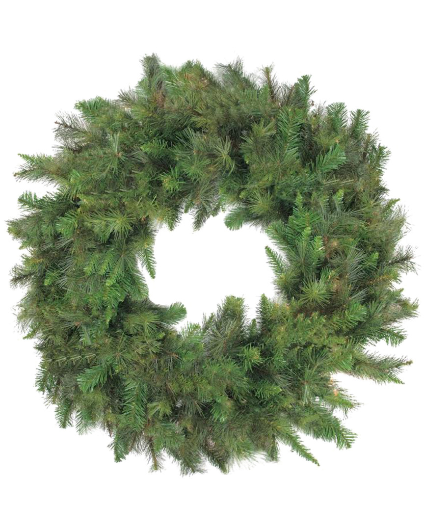 Northlight Discontinued Canyon Pine Mixed Greens Artificial Christmas Wreath