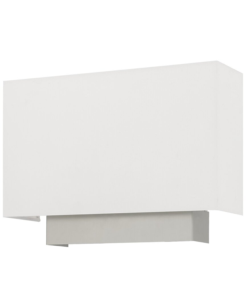 Livex Lighting Clark 1 Lt Brushed Nickel Ada Wall Sconce